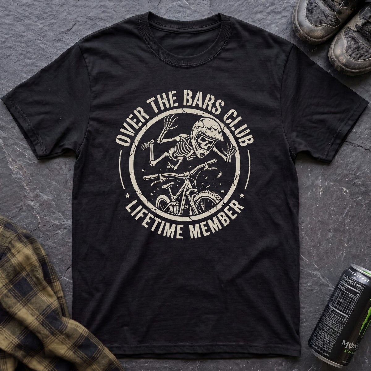 Over The Bars Club T-Shirt - AspenCrestOutdoors