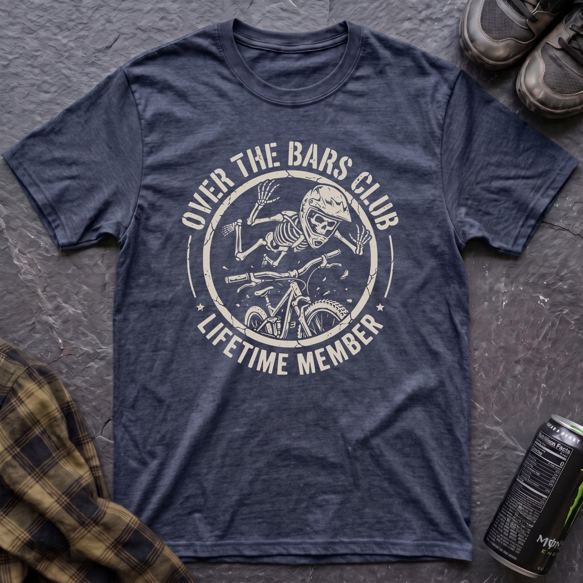 Over The Bars Club T-Shirt - AspenCrestOutdoors