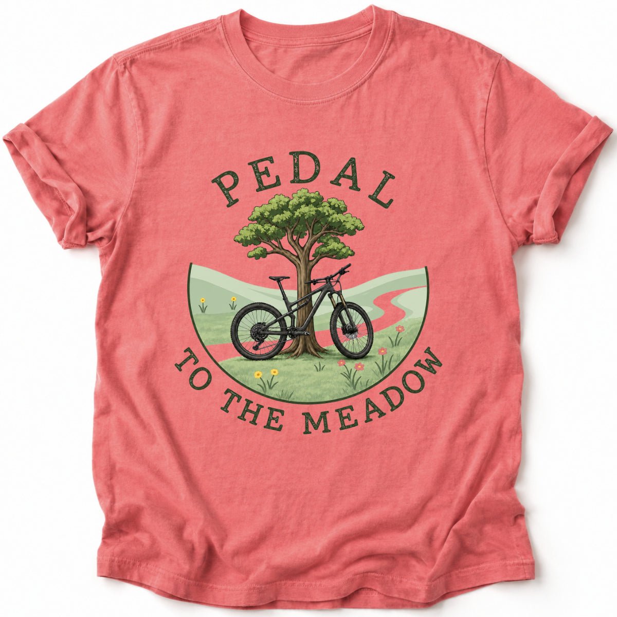 Pedal to the Meadow T-Shirt - AspenCrestOutdoors