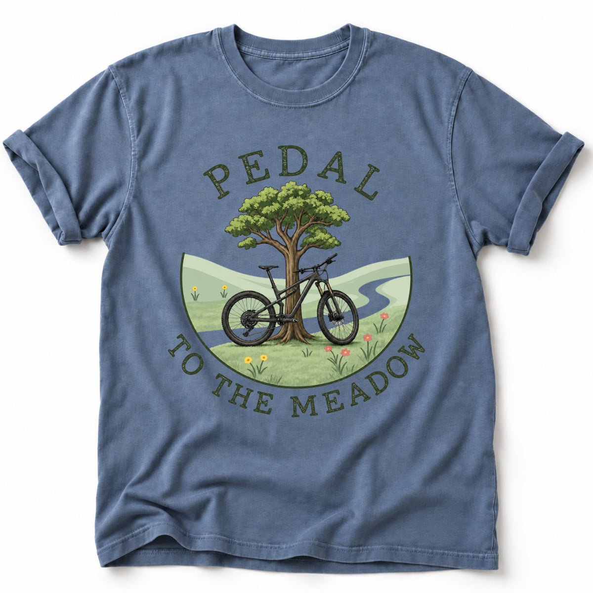 Pedal to the Meadow T-Shirt - AspenCrestOutdoors