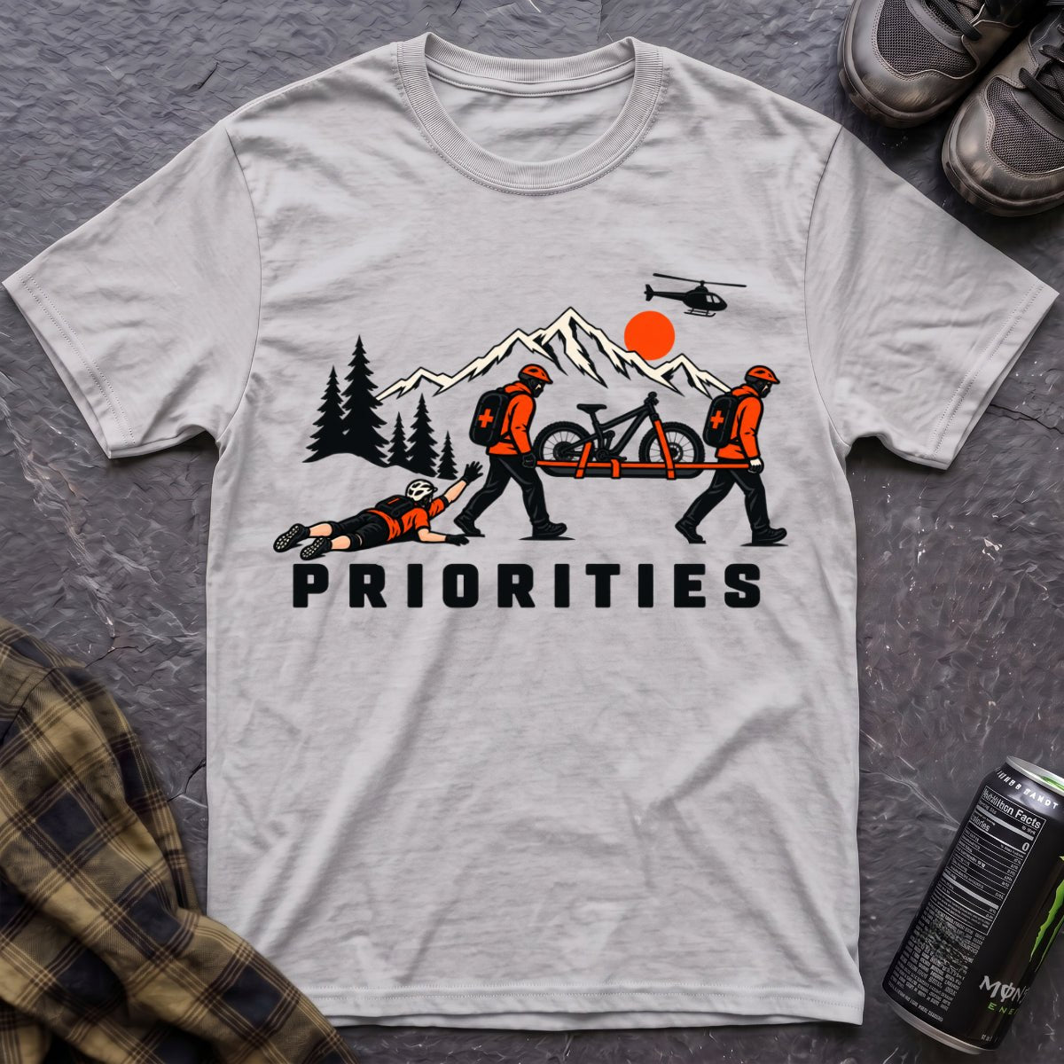 Priorities T-Shirt - AspenCrestOutdoors