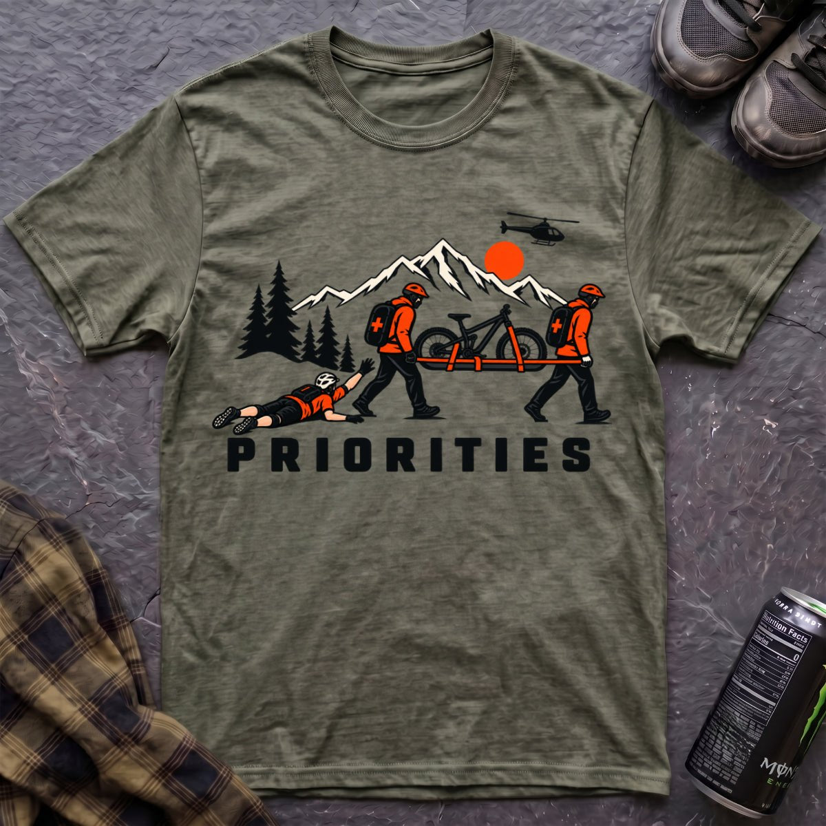 Priorities T-Shirt - AspenCrestOutdoors