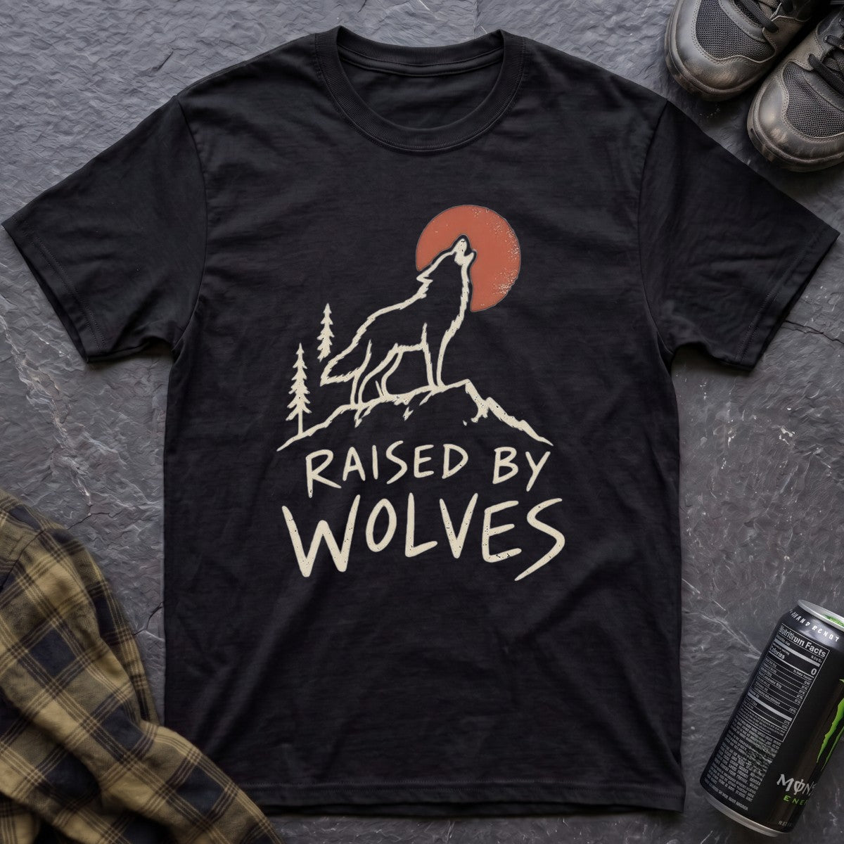 Raised by Wolves T-Shirt - AspenCrestOutdoors