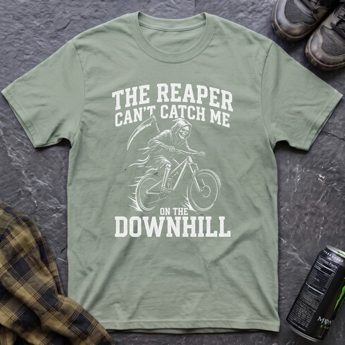 Reaper Can't Catch Me T-Shirt - AspenCrestOutdoors