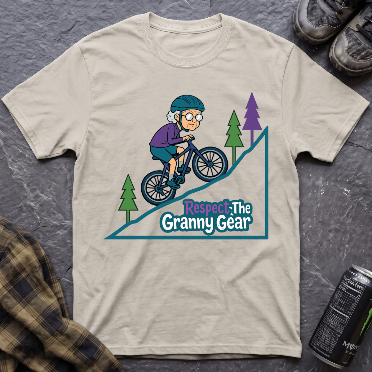 Respect The Granny Gear T-Shirt - AspenCrestOutdoors