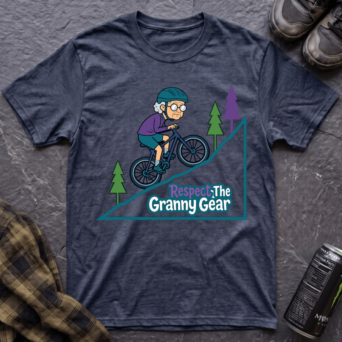 Respect The Granny Gear T-Shirt - AspenCrestOutdoors