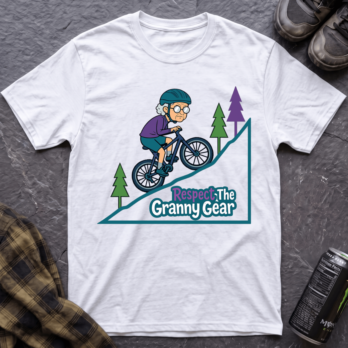 Respect The Granny Gear T-Shirt - AspenCrestOutdoors