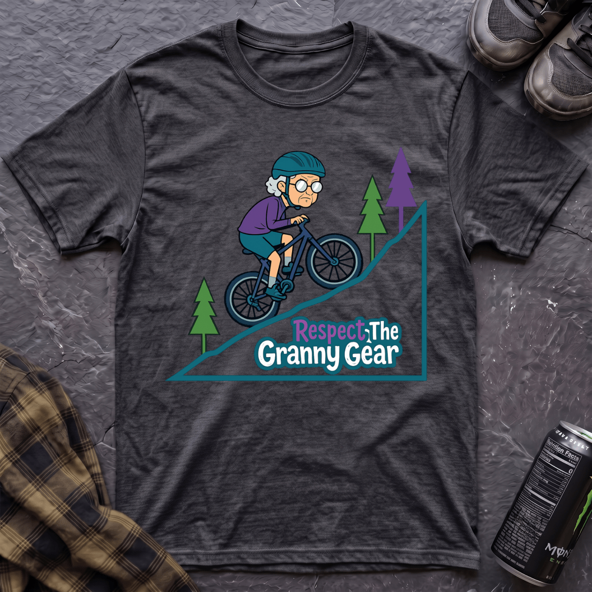 Respect The Granny Gear T-Shirt - AspenCrestOutdoors