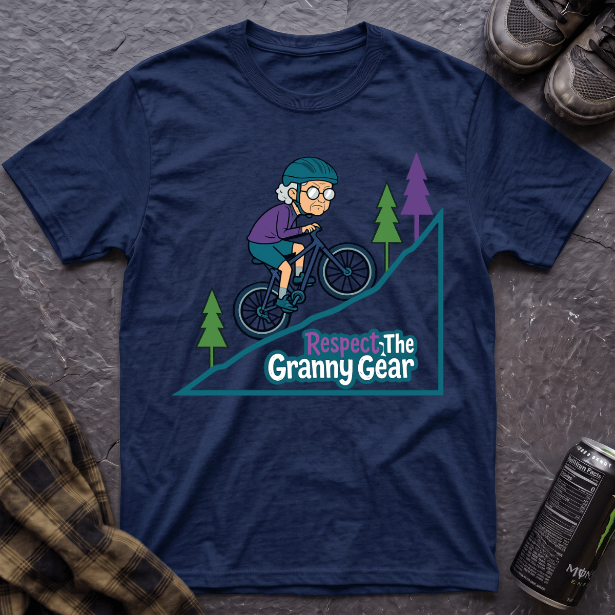 Respect The Granny Gear T-Shirt - AspenCrestOutdoors