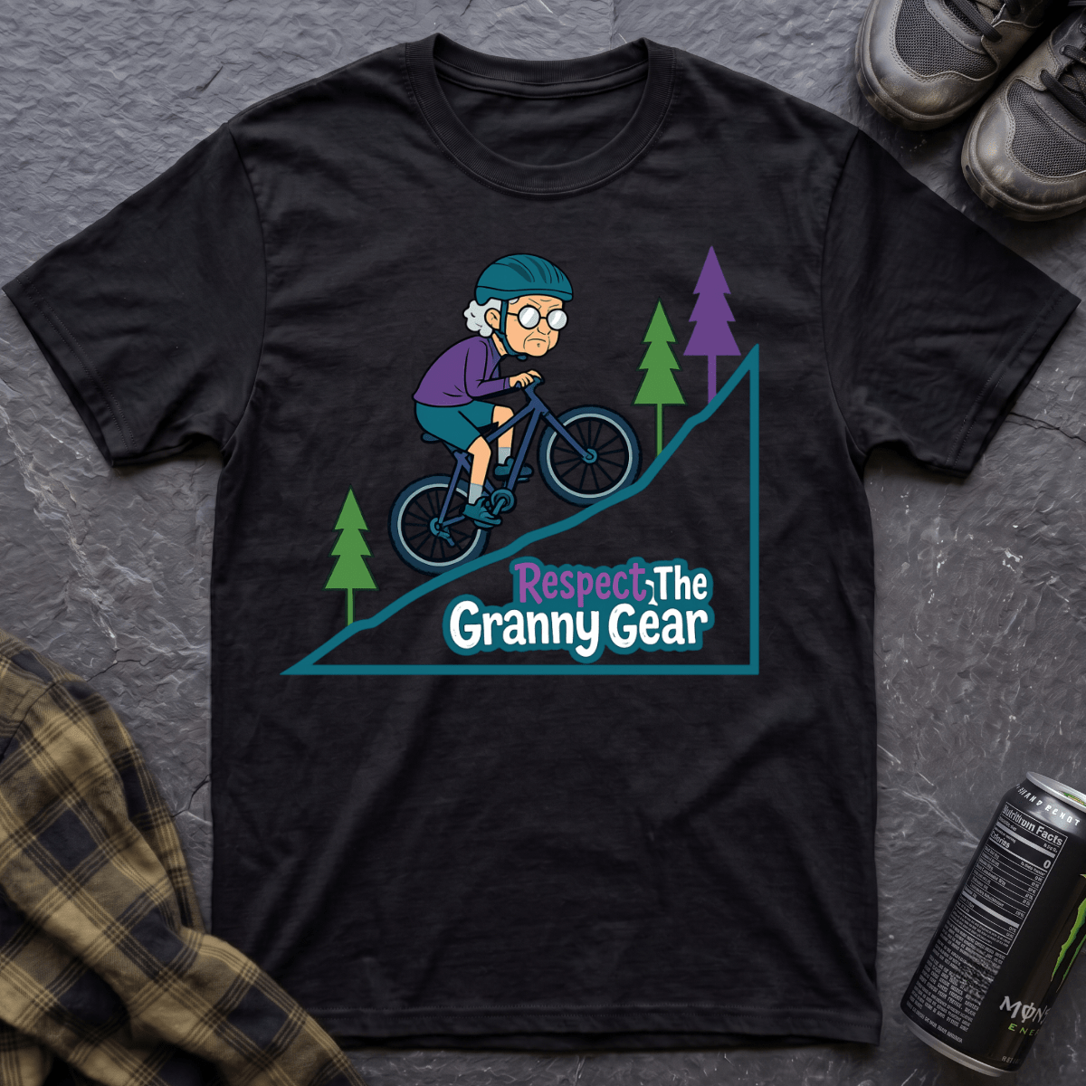 Respect The Granny Gear T-Shirt - AspenCrestOutdoors