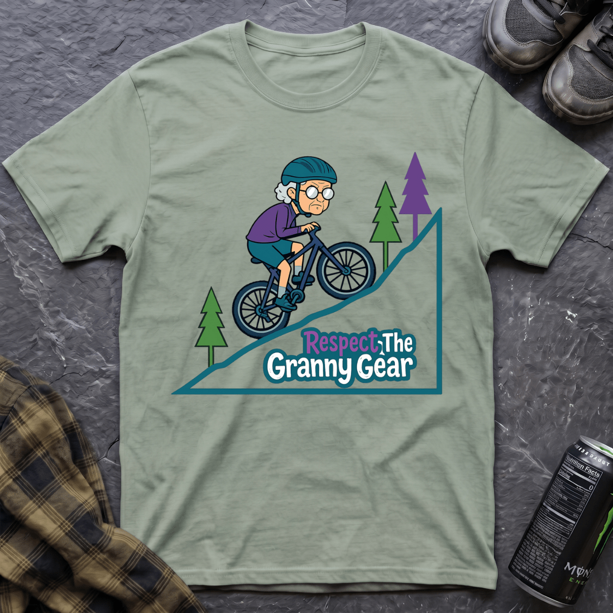 Respect The Granny Gear T-Shirt - AspenCrestOutdoors