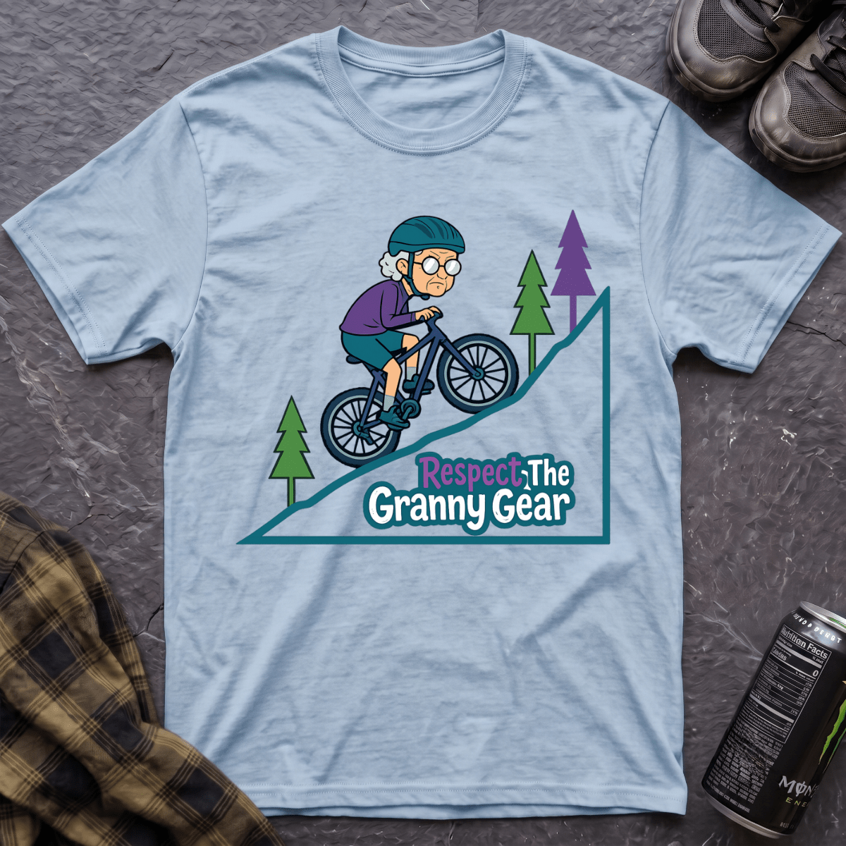 Respect The Granny Gear T-Shirt - AspenCrestOutdoors