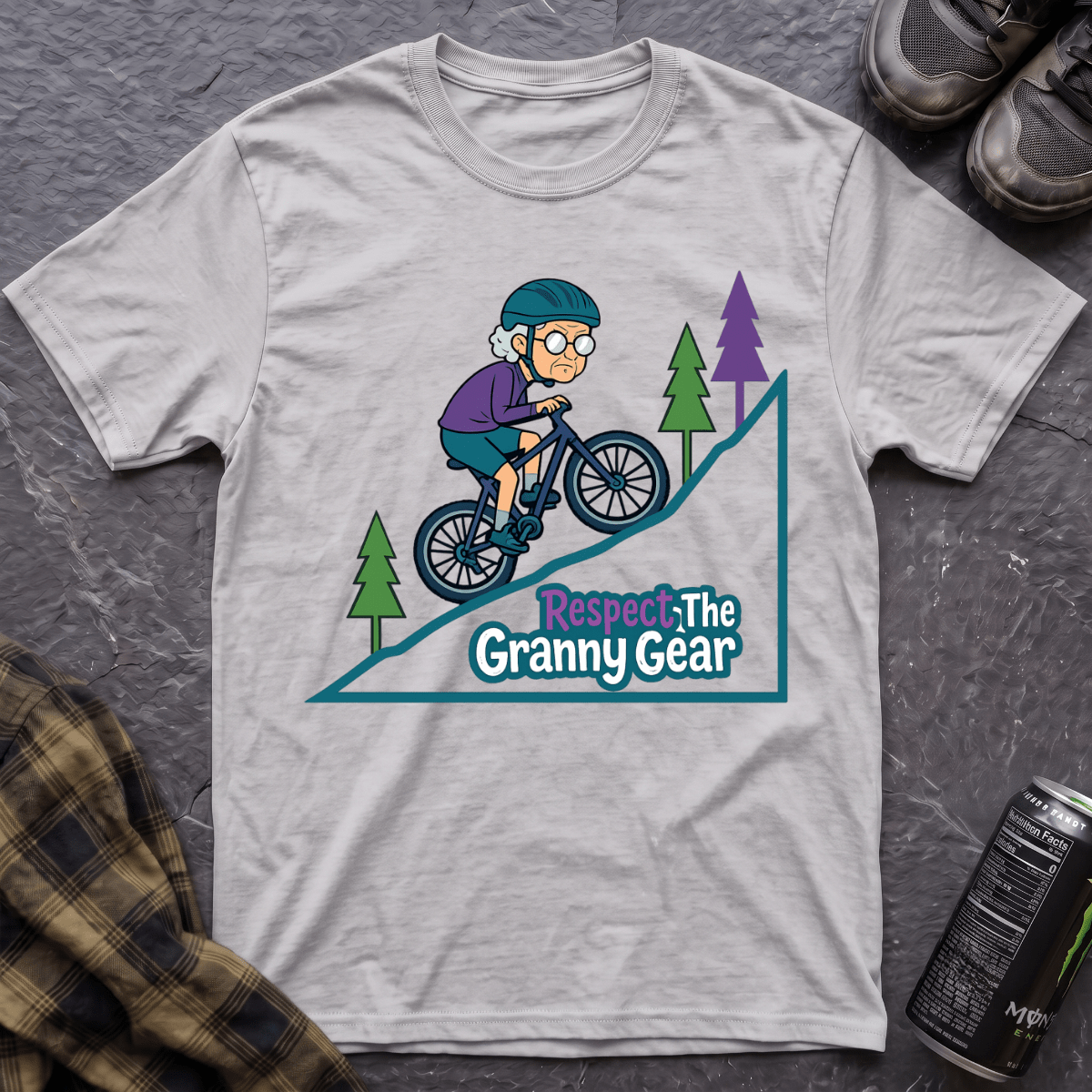 Respect The Granny Gear T-Shirt - AspenCrestOutdoors