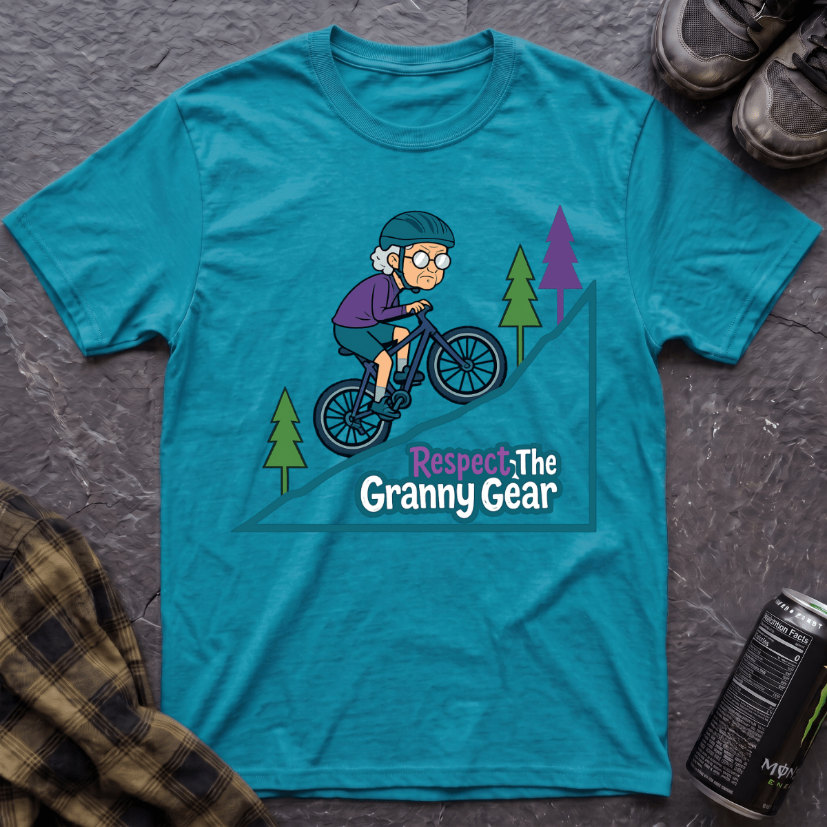 Respect The Granny Gear T-Shirt - AspenCrestOutdoors