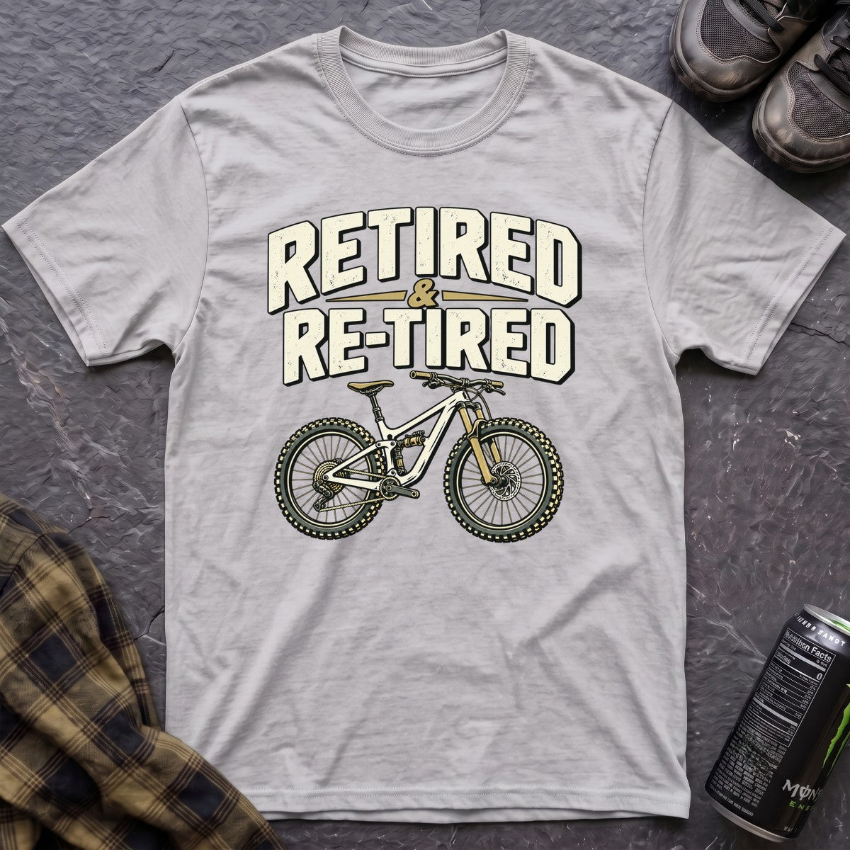 Retired and Re-Tired T-Shirt - AspenCrestOutdoors