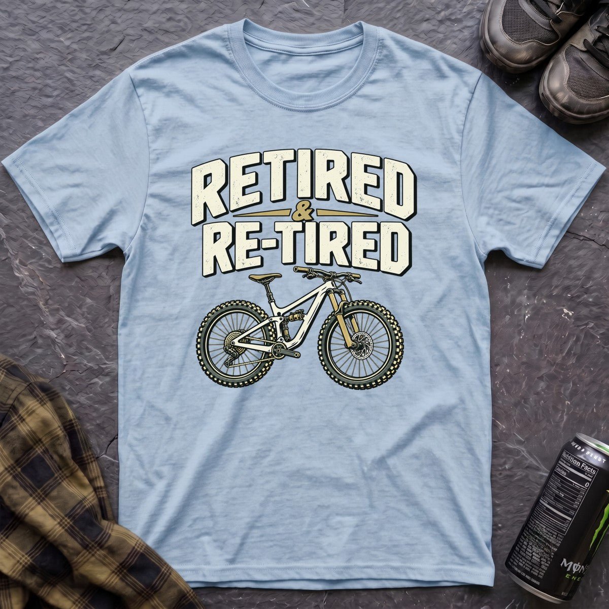 Retired and Re-Tired T-Shirt - AspenCrestOutdoors