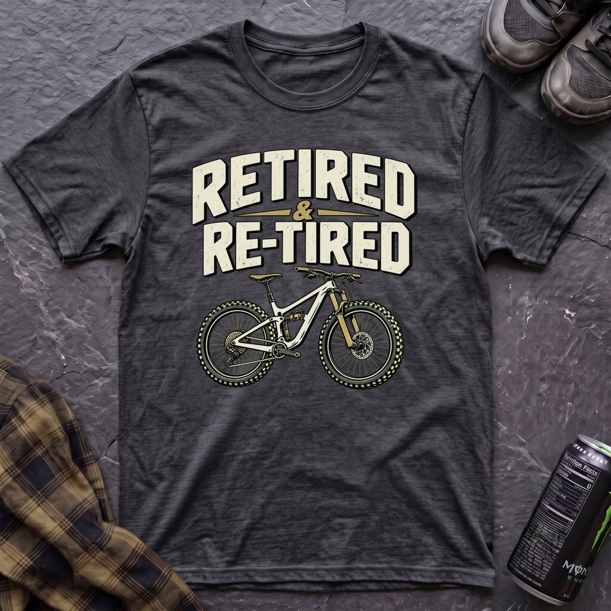 Retired and Re-Tired T-Shirt - AspenCrestOutdoors