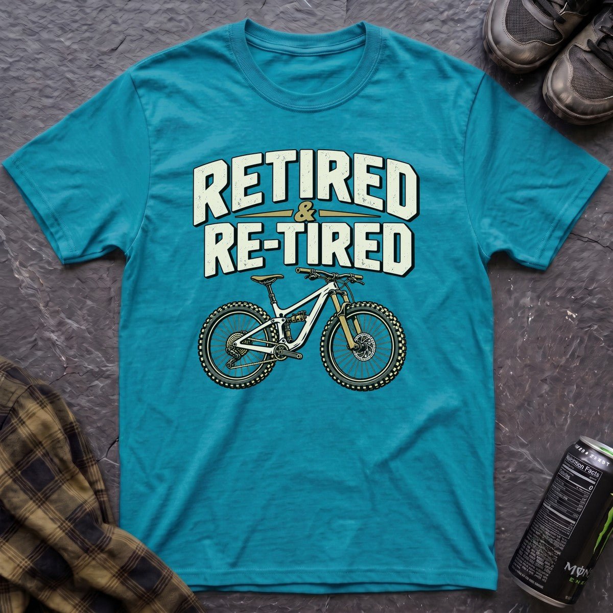 Retired and Re-Tired T-Shirt - AspenCrestOutdoors