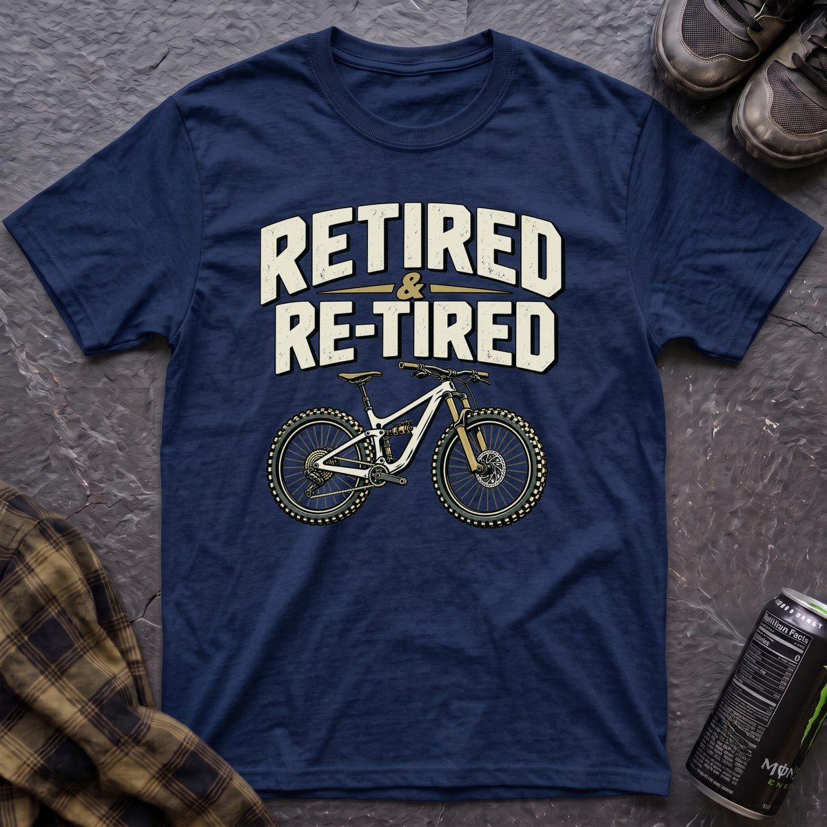 Retired and Re-Tired T-Shirt - AspenCrestOutdoors