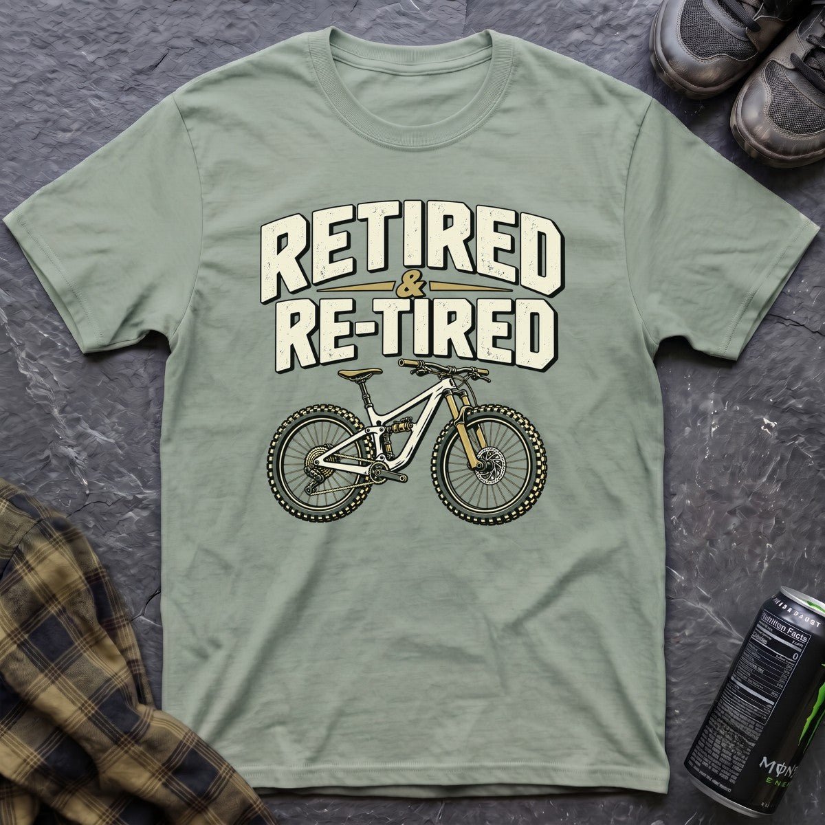 Retired and Re-Tired T-Shirt - AspenCrestOutdoors