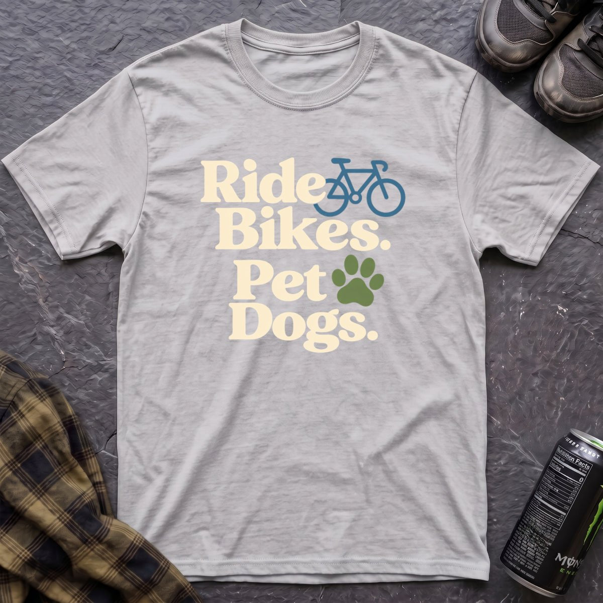 Ride Bikes Pet Dogs T-Shirt - AspenCrestOutdoors