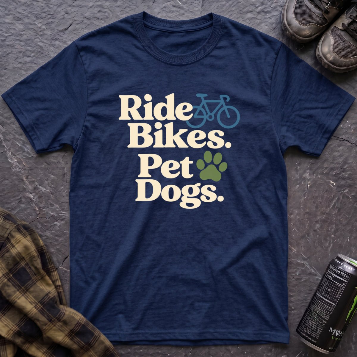 Ride Bikes Pet Dogs T-Shirt - AspenCrestOutdoors