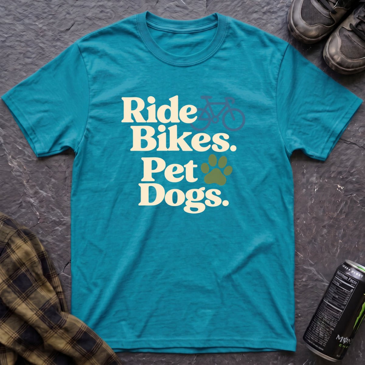 Ride Bikes Pet Dogs T-Shirt - AspenCrestOutdoors