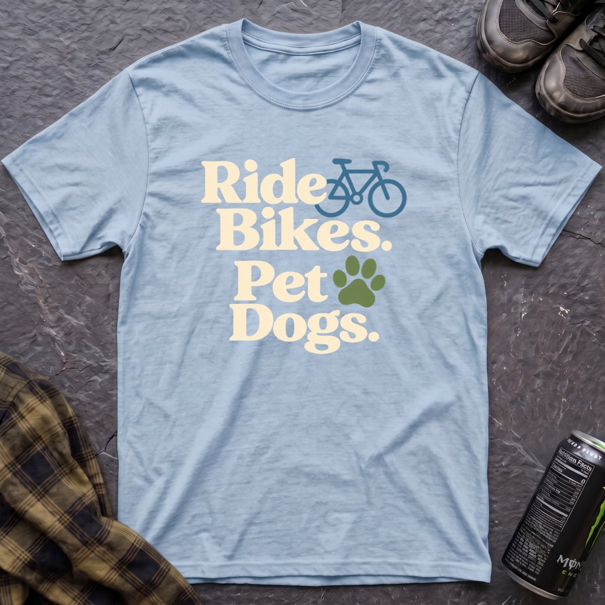 Ride Bikes Pet Dogs T-Shirt - AspenCrestOutdoors