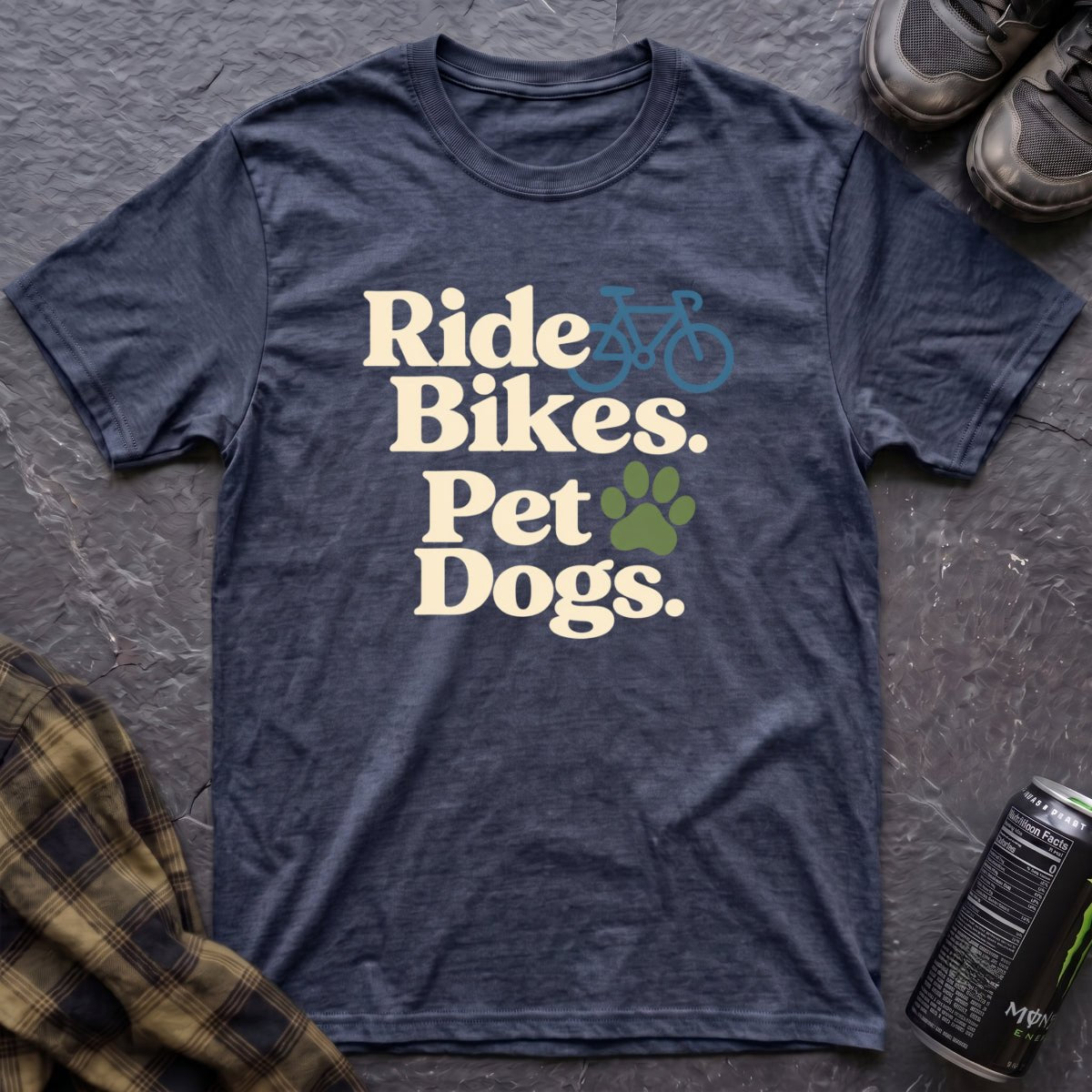 Ride Bikes Pet Dogs T-Shirt - AspenCrestOutdoors