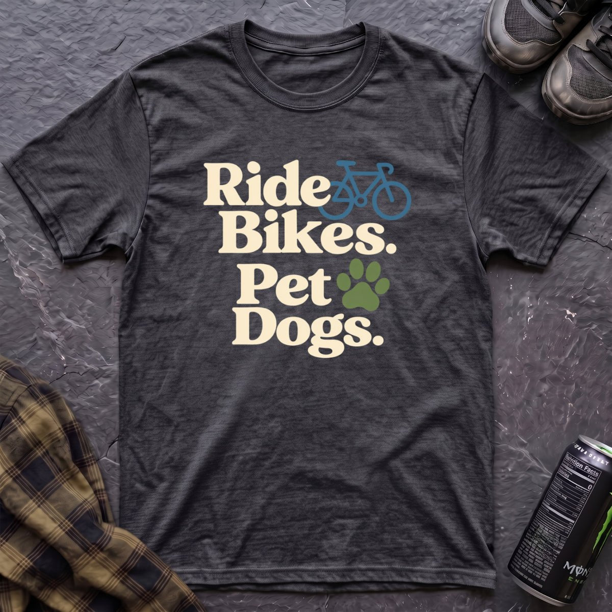 Ride Bikes Pet Dogs T-Shirt - AspenCrestOutdoors