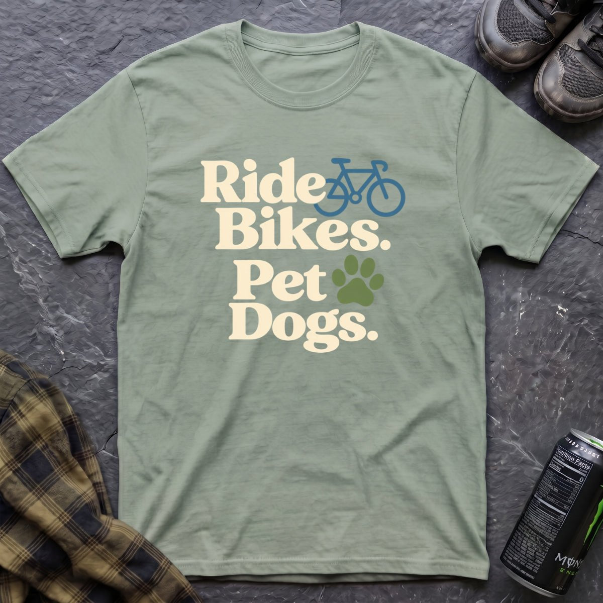 Ride Bikes Pet Dogs T-Shirt - AspenCrestOutdoors