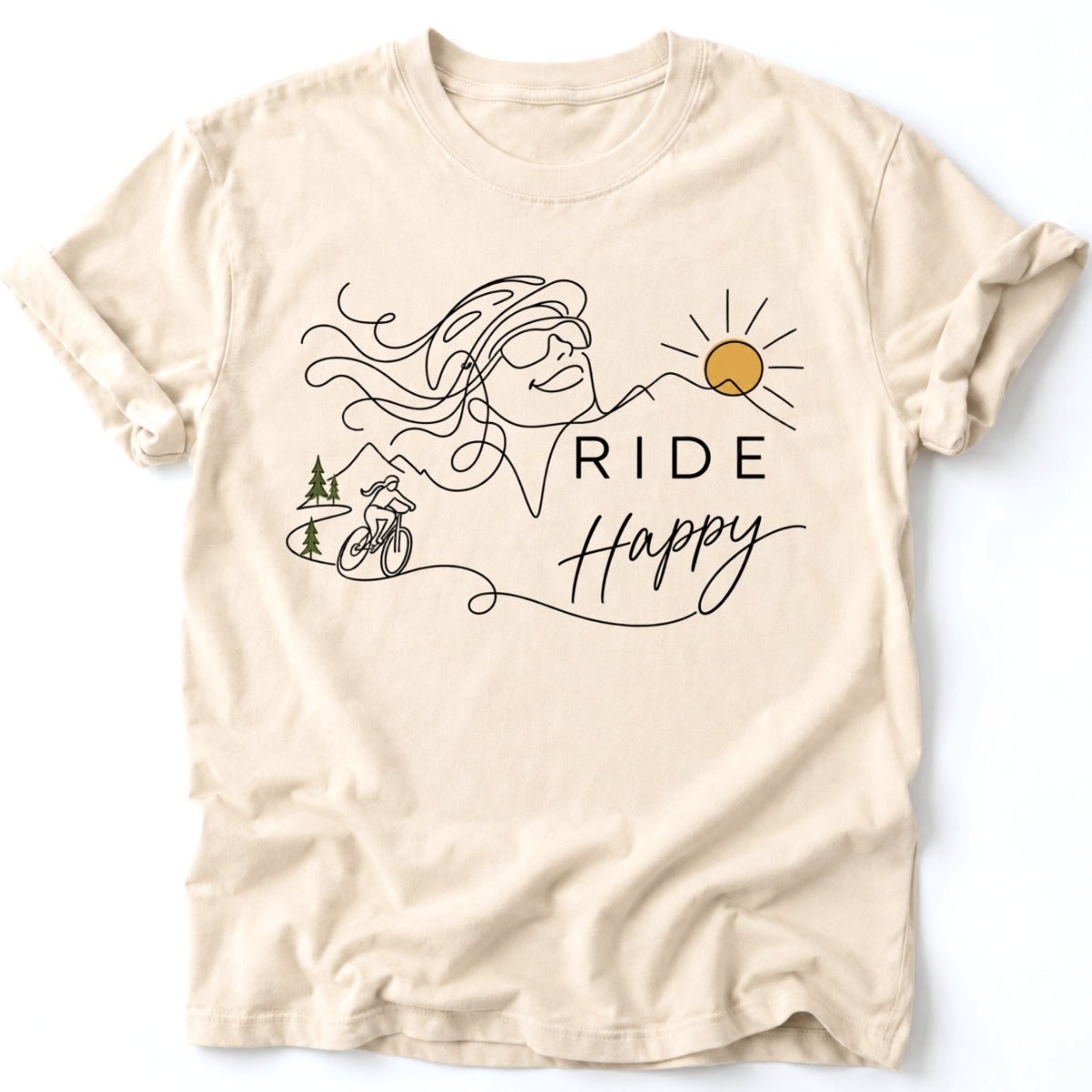 Ride Happy T-Shirt - AspenCrestOutdoors