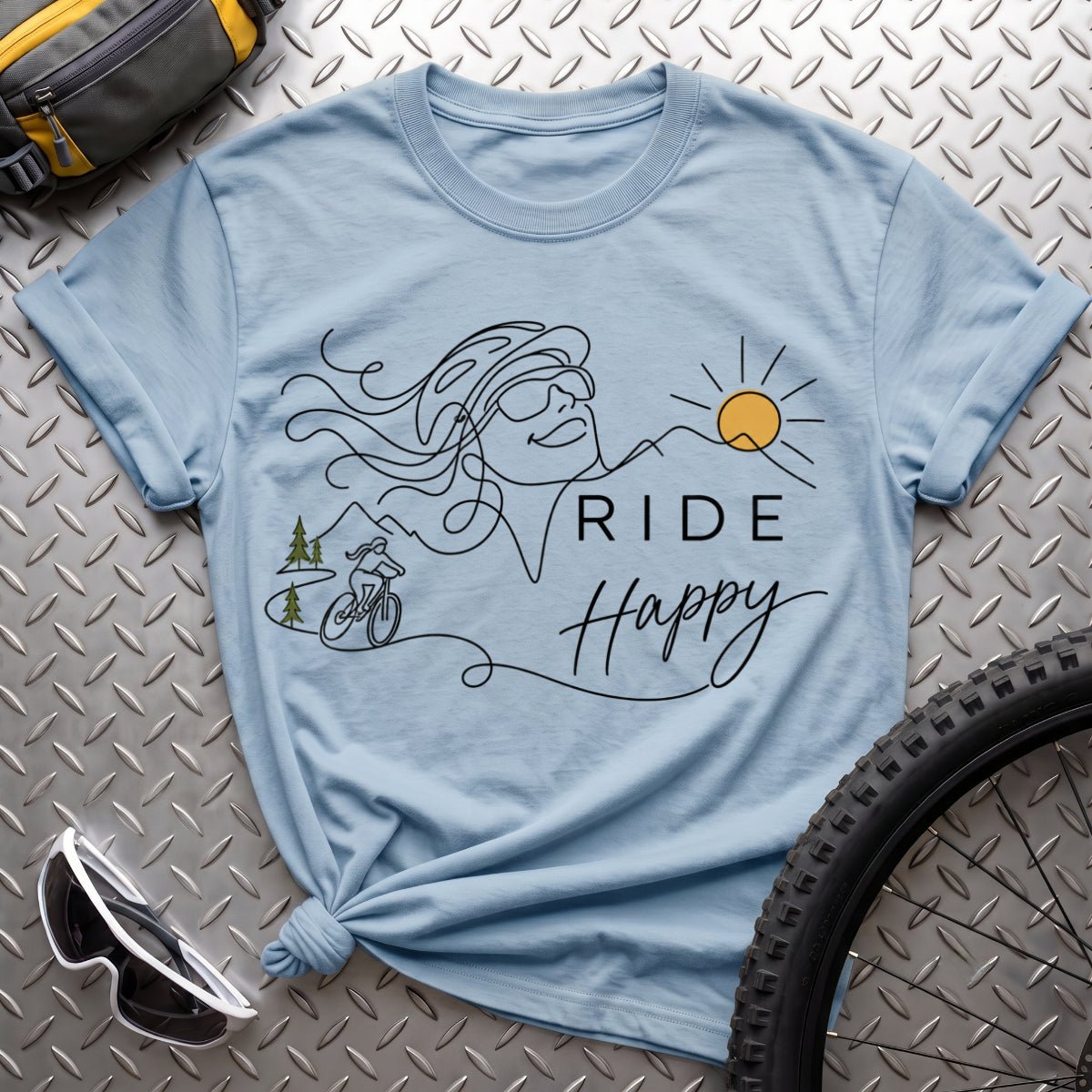 Ride Happy T-Shirt - AspenCrestOutdoors