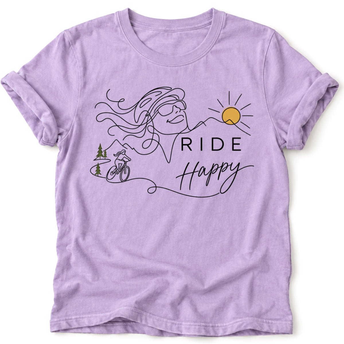 Ride Happy T-Shirt - AspenCrestOutdoors
