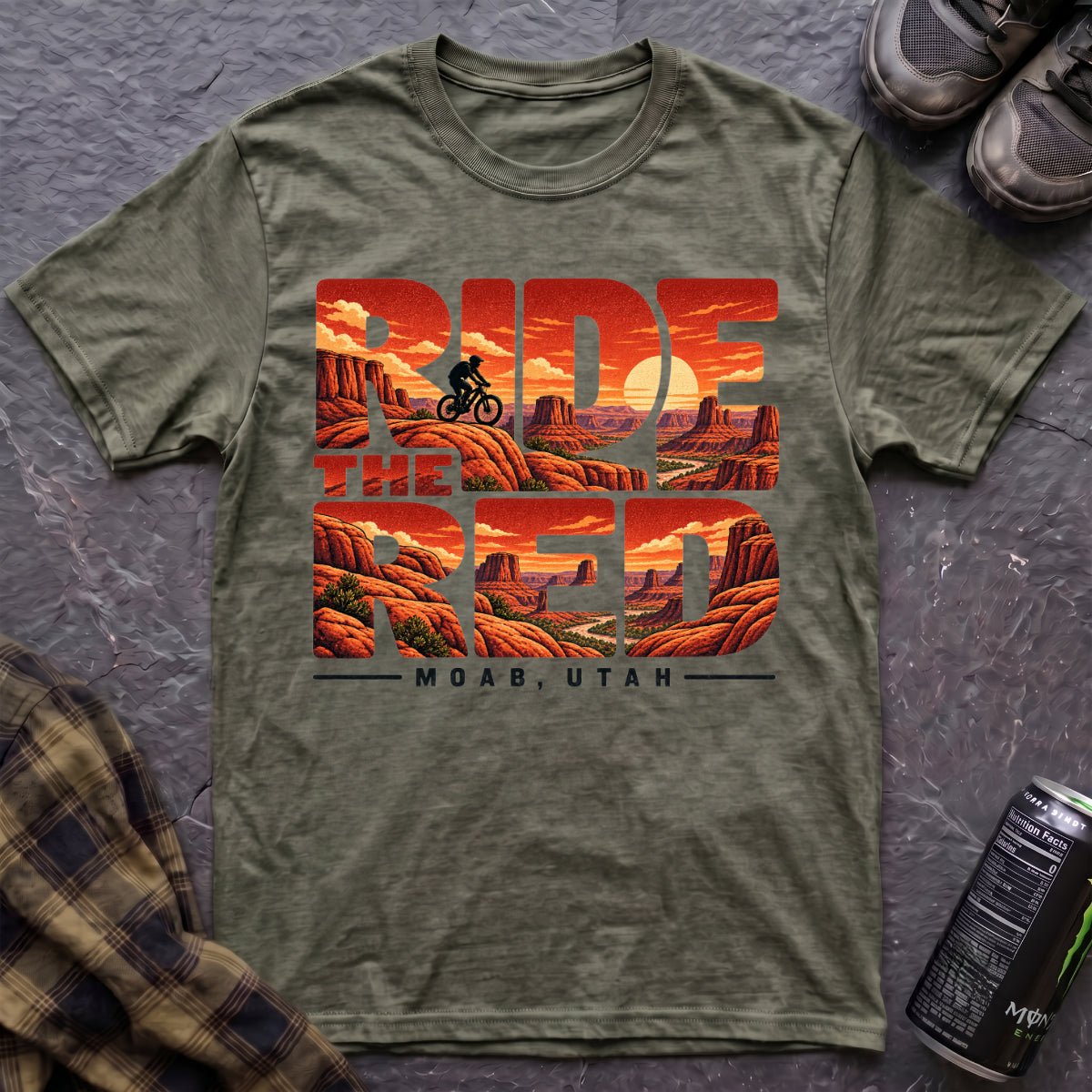 Ride the Red T-Shirt - AspenCrestOutdoors