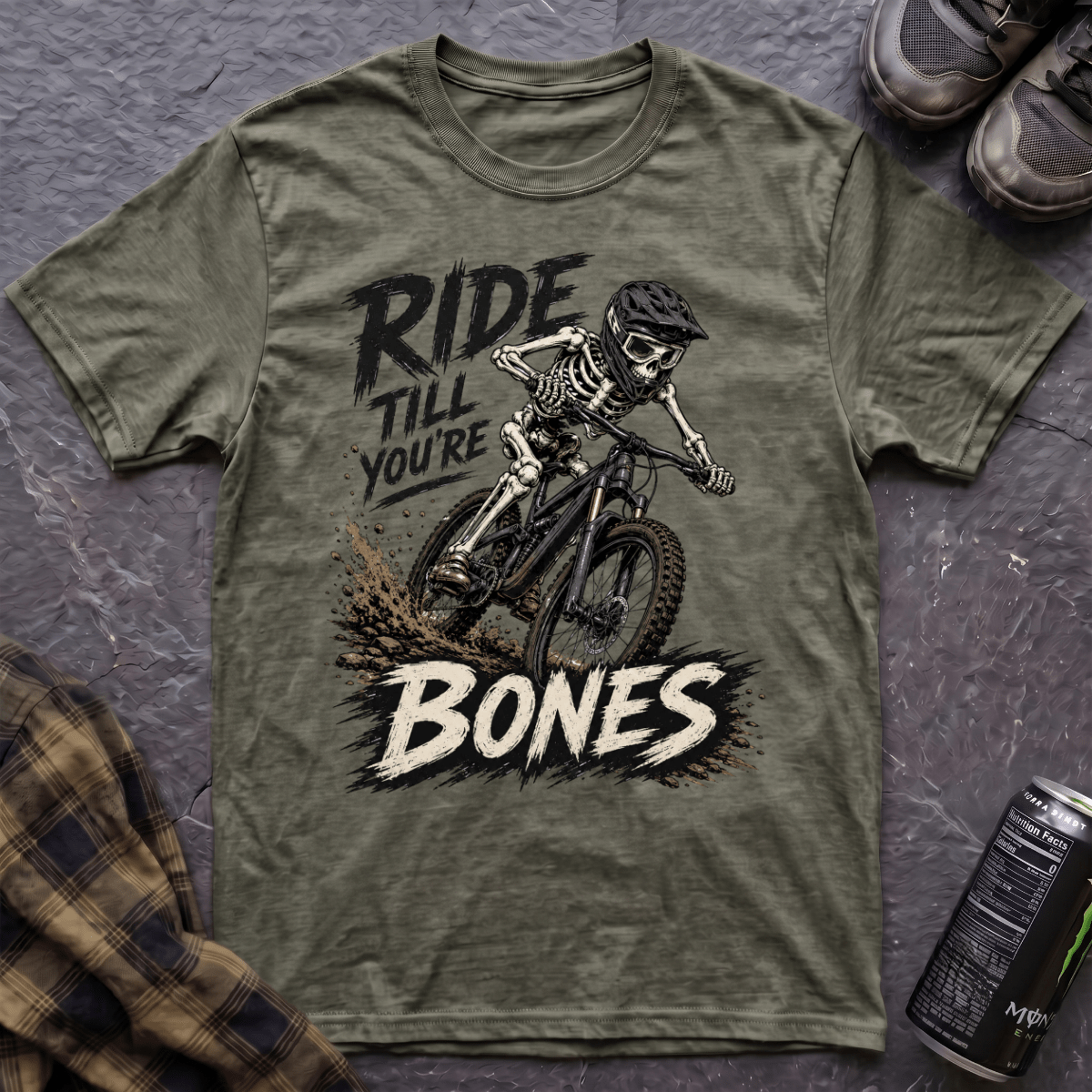 Ride Till You're Bones T-Shirt - AspenCrestOutdoors
