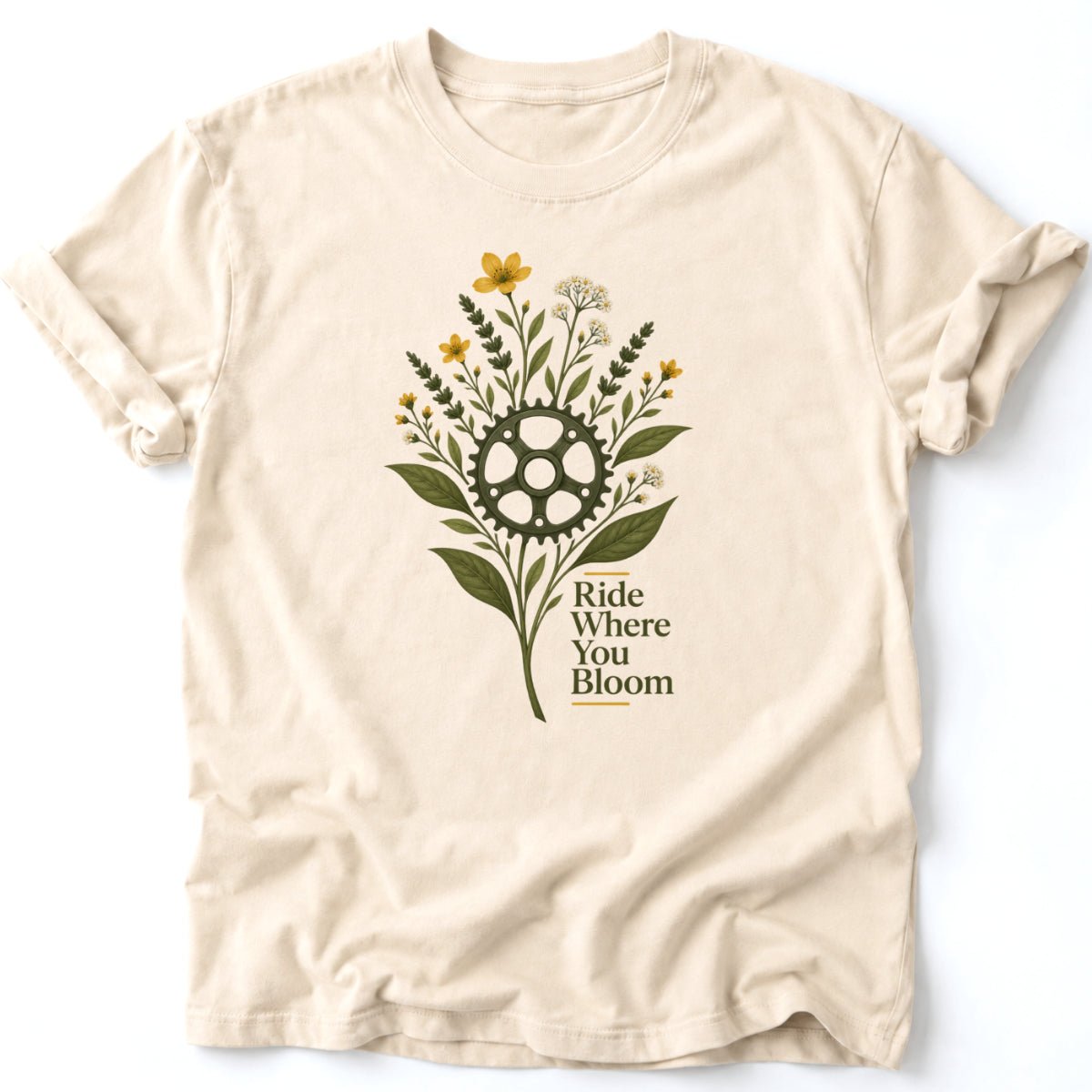 Ride Where You Bloom T-Shirt - AspenCrestOutdoors