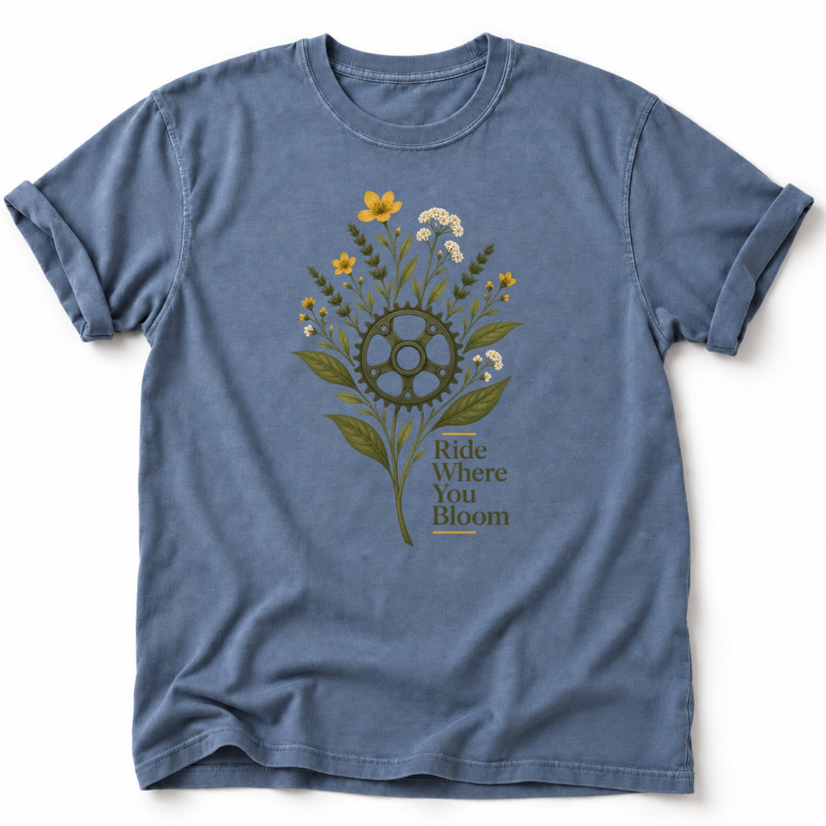 Ride Where You Bloom T-Shirt - AspenCrestOutdoors