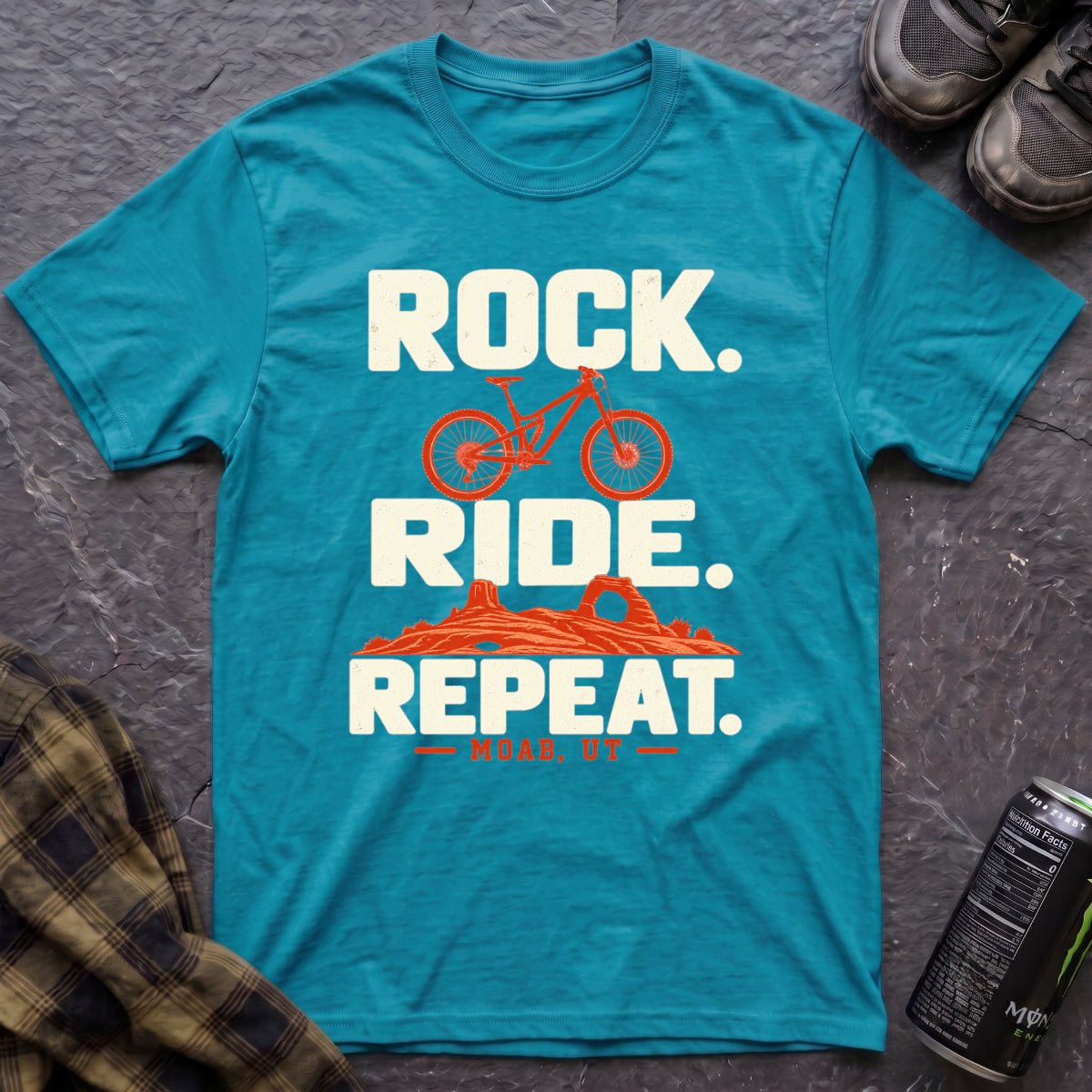 Rock Ride Repeat Moab T-Shirt - AspenCrestOutdoors
