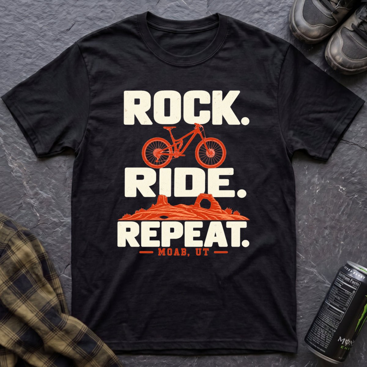 Rock Ride Repeat Moab T-Shirt - AspenCrestOutdoors