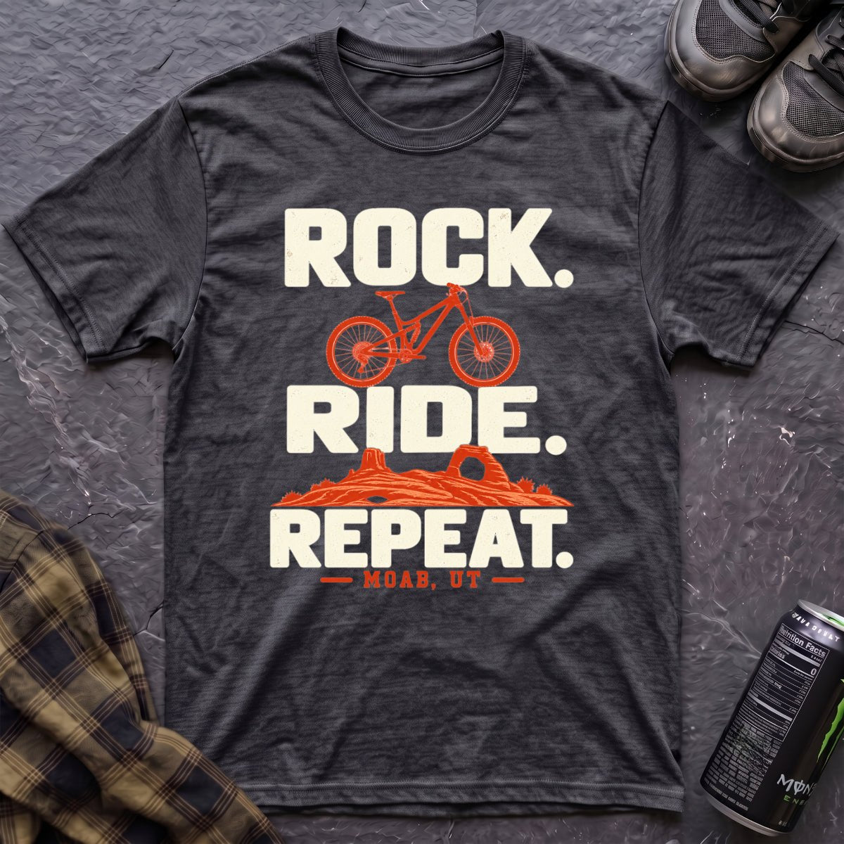 Rock Ride Repeat Moab T-Shirt - AspenCrestOutdoors