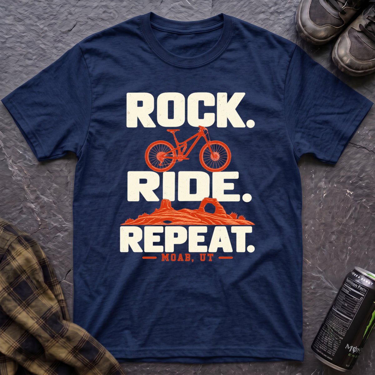 Rock Ride Repeat Moab T-Shirt - AspenCrestOutdoors