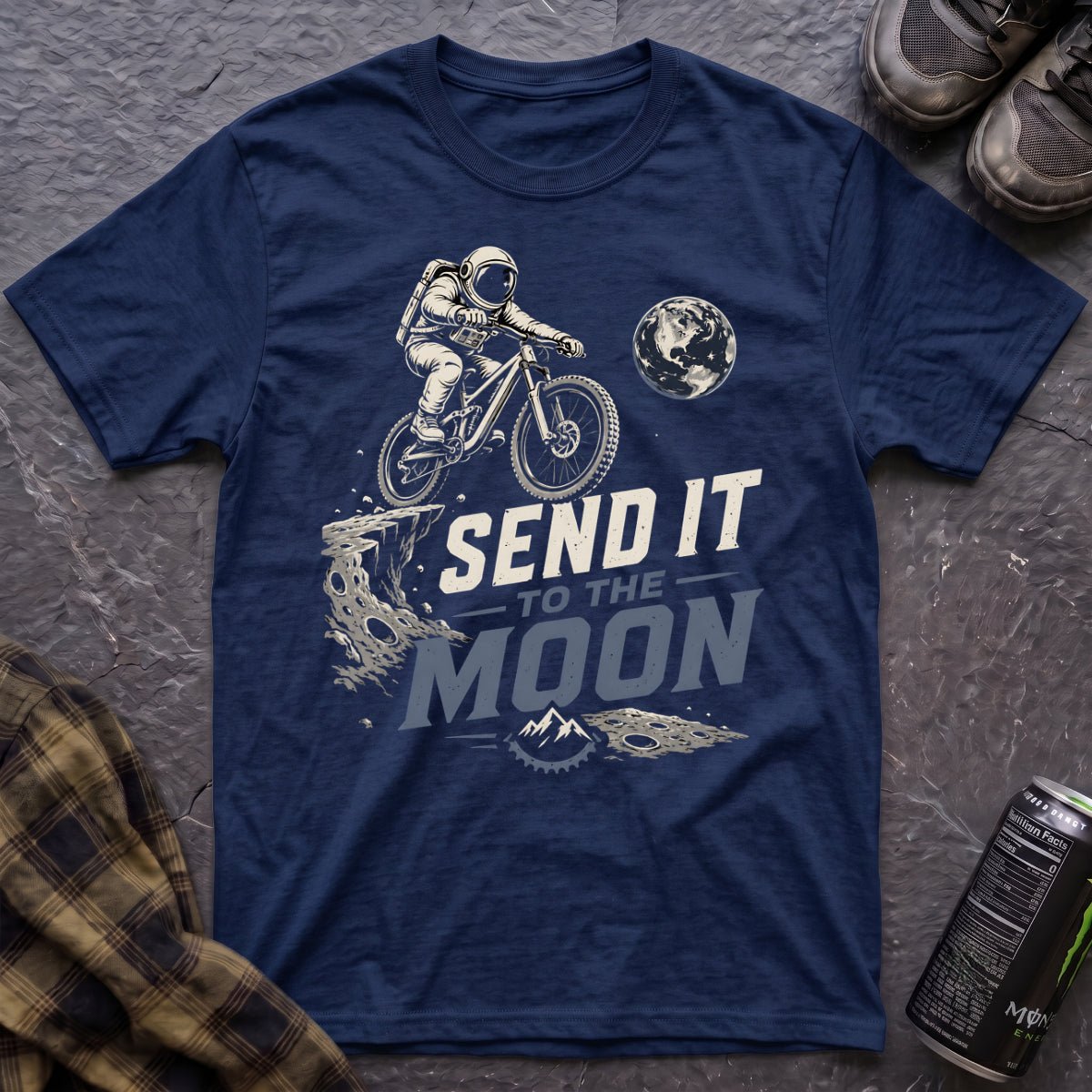 Send It To The Moon T-Shirt - AspenCrestOutdoors