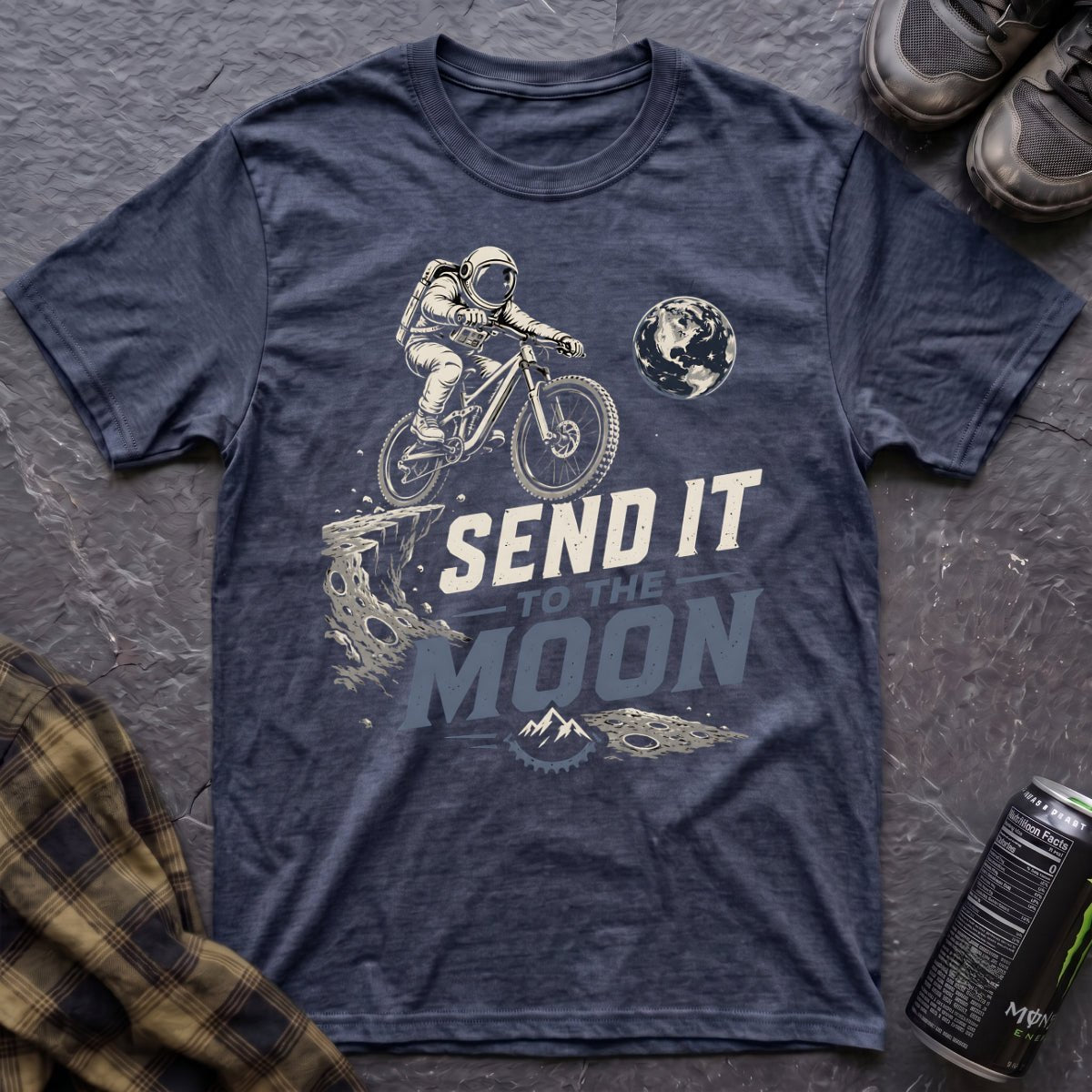 Send It To The Moon T-Shirt - AspenCrestOutdoors