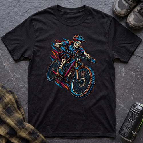 Skeleton Downhill T-Shirt - AspenCrestOutdoors