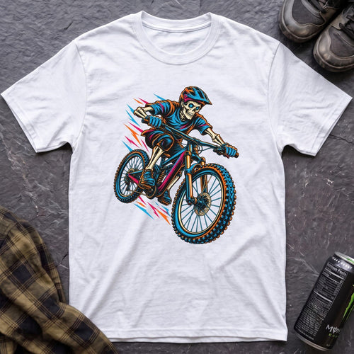 Skeleton Downhill T-Shirt - AspenCrestOutdoors