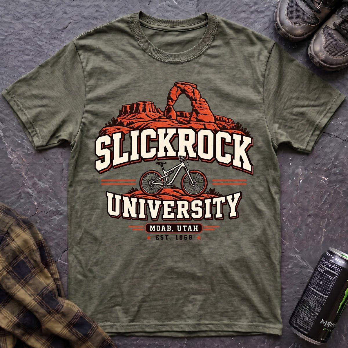 Slickrock University T-Shirt - AspenCrestOutdoors