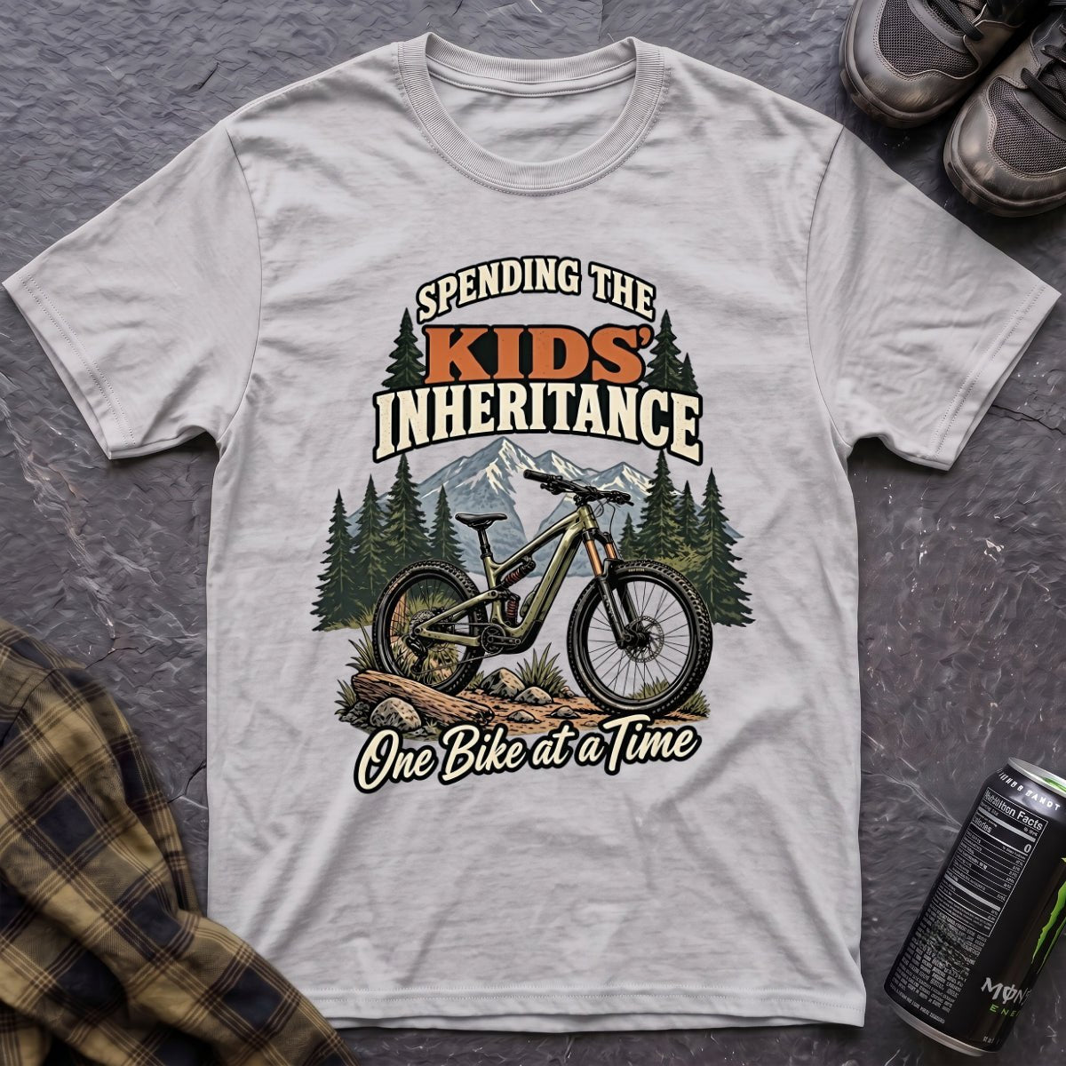 Spending the Kids' Inheritance T-Shirt - AspenCrestOutdoors