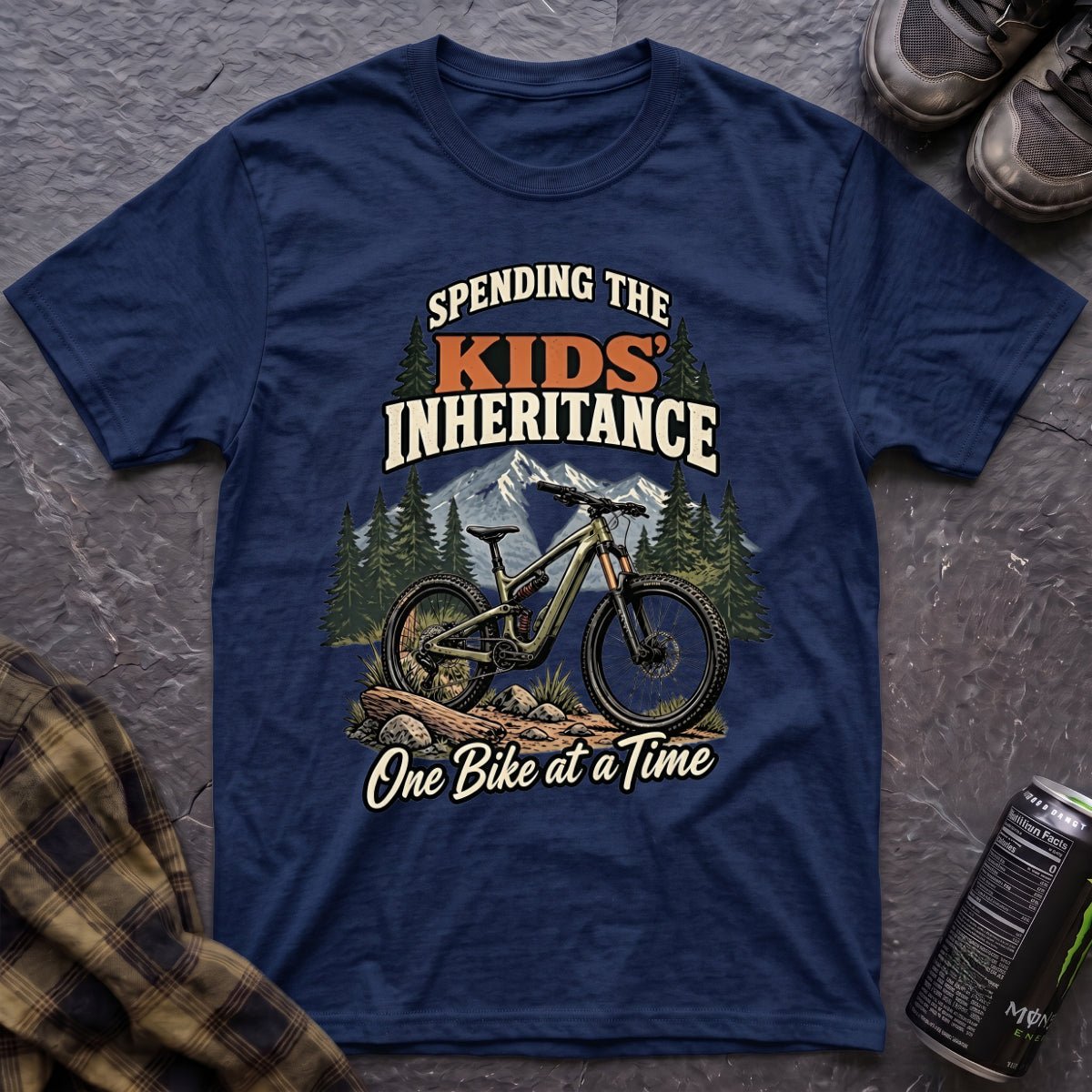 Spending the Kids' Inheritance T-Shirt - AspenCrestOutdoors