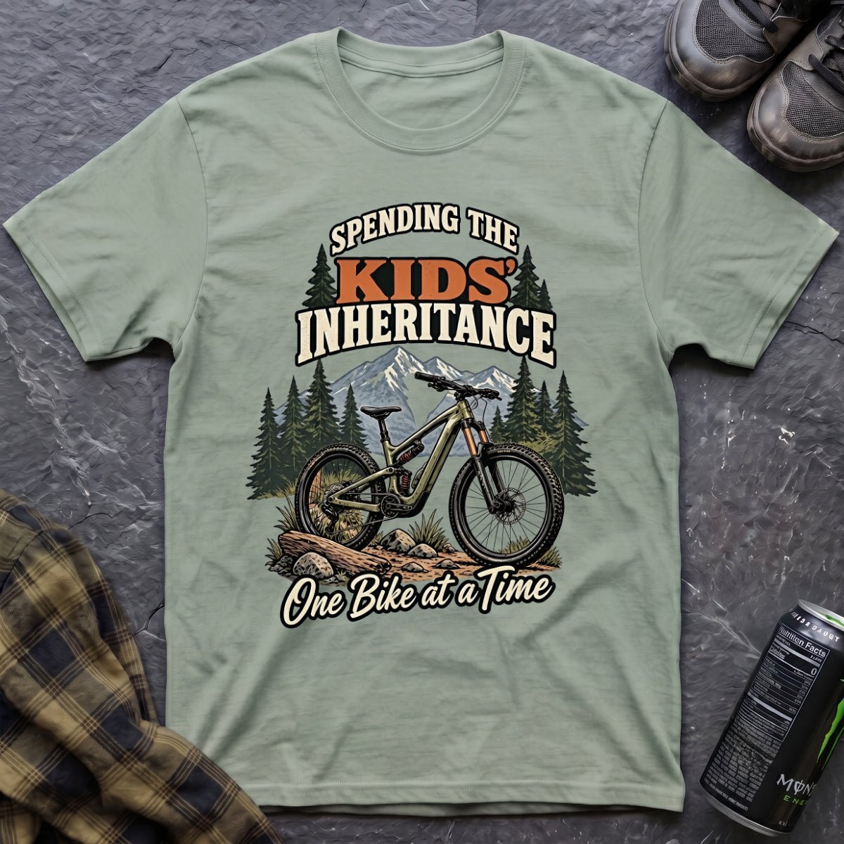 Spending the Kids' Inheritance T-Shirt - AspenCrestOutdoors